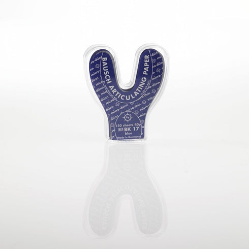 Bausch Arti-Check Micro-Thin 40μ 40 microns Blue Red Horseshoe Strips Progressive Color Transfer